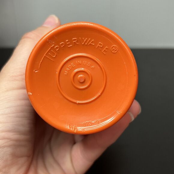 Vintage Tupperware Tumblers Cups 873 - 12 oz. Harvest Colors Set of 5 Stackable - Picture 13 of 14